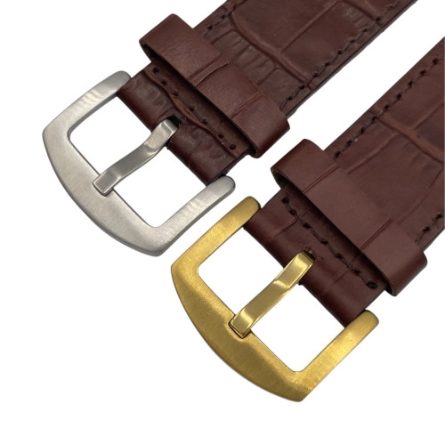 26 mm Spor S Kroko Kahverengi Deri Saat Kordonu